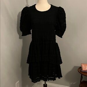English Factory Black Mini Dress